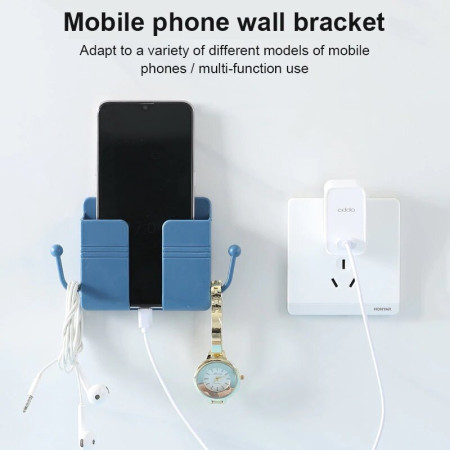 3 pcs Universal Wall Mount Charger Phone Holder Stand